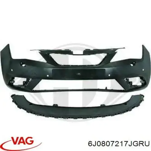 6J0807217JGRU VAG Zderzak przedni