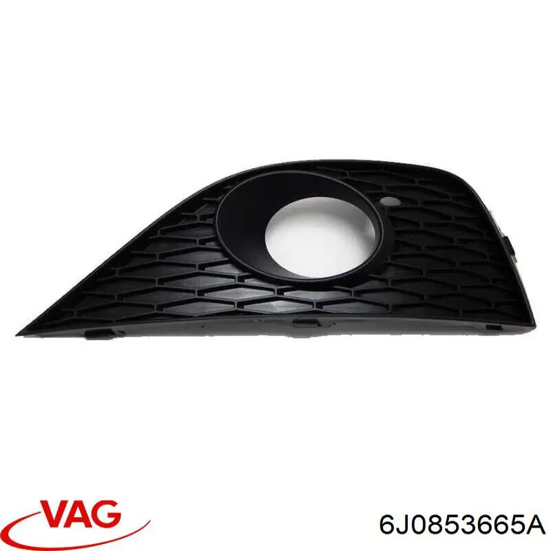 6J0853665A VAG zaślepka (kratki lamp przeciwmgielnych zderzaka przedniego lewa)