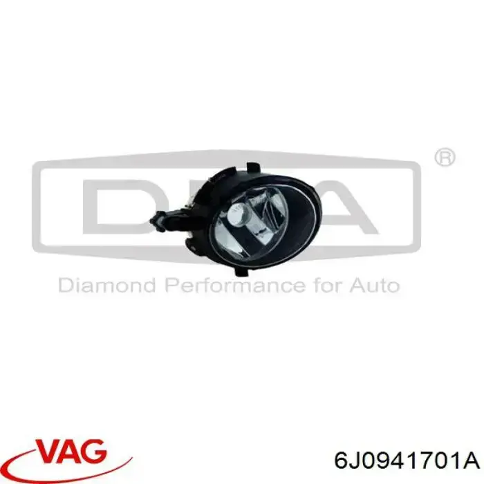 Lampa przeciwmgielna lewa VAG 6J0941701A cena, od 44,31 USD
