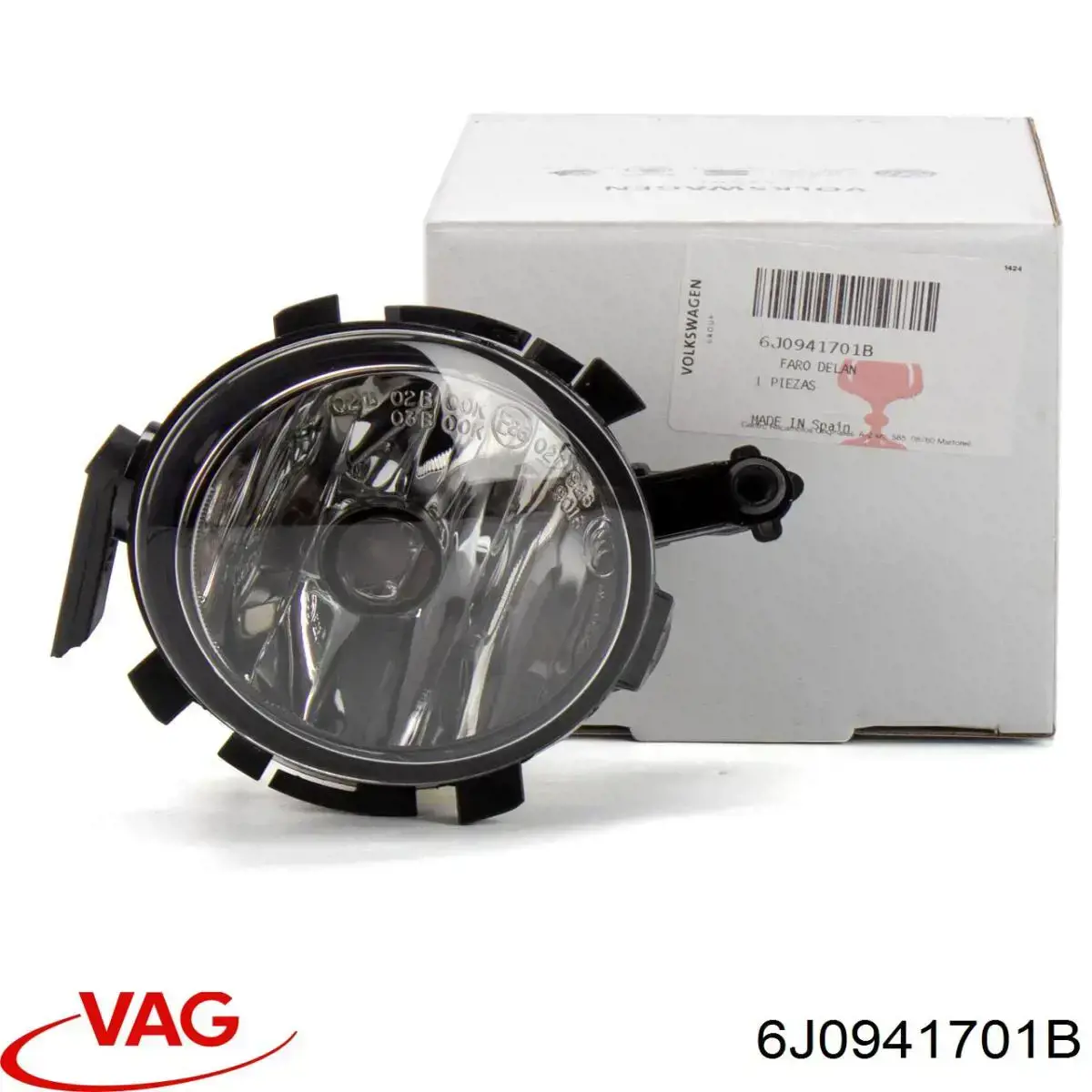 Do koszyka 6J0941701B VAG Lampa przeciwmgielna lewa
