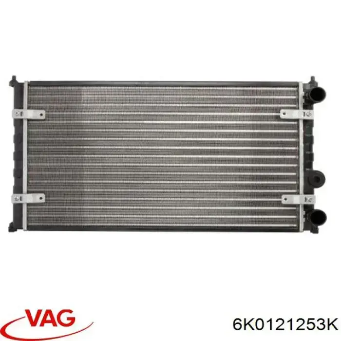 Do koszyka 6K0121253K VAG Chłodnica silnika
