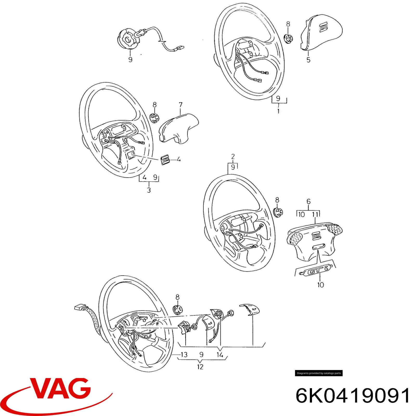 Kierownica Seat Cordoba (6K2, C2)