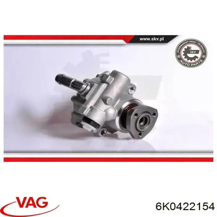 Do koszyka 6K0422154 VAG Pompa wspomagania hydraulicznego kierownicy