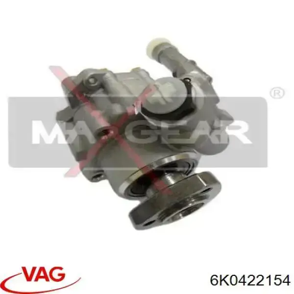 Pompa wspomagania hydraulicznego kierownicy 6K0422154 VAG