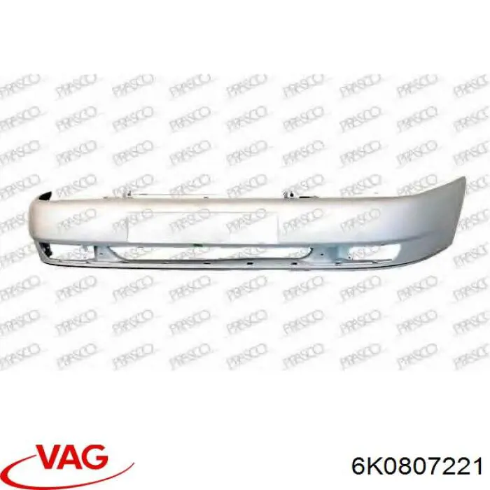6K0807221 VAG Zderzak przedni