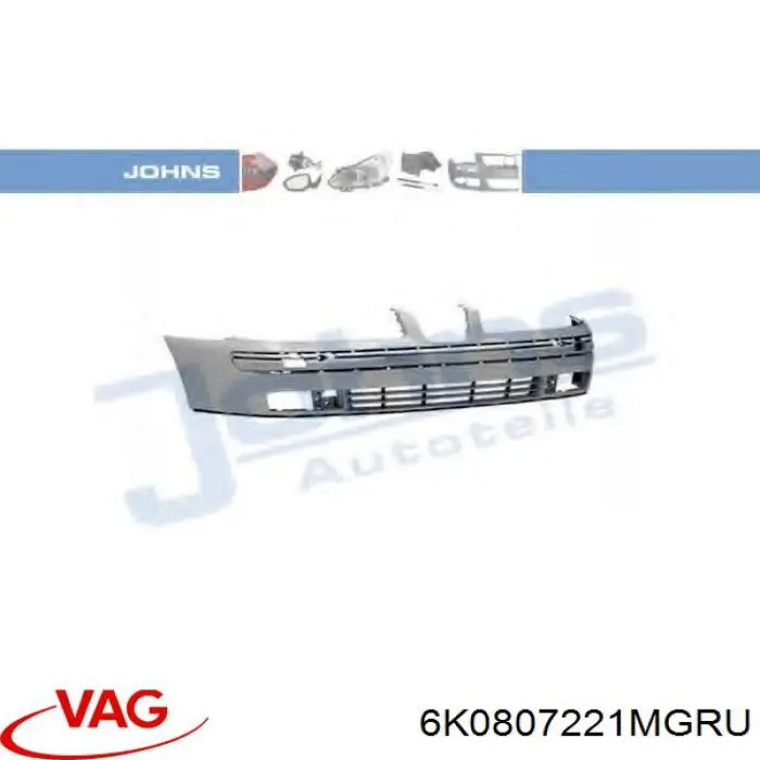 Zderzak przedni VAG 6K0807221MGRU cena, od 229,85 USD