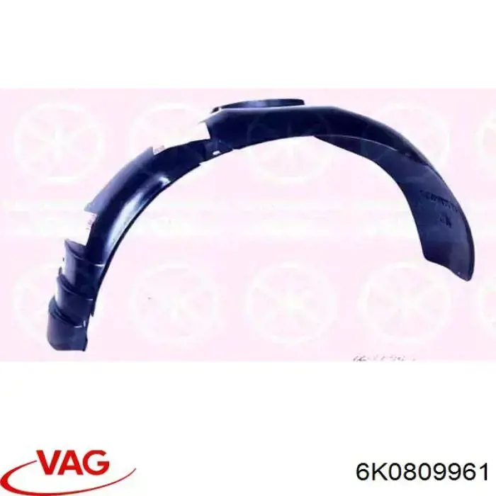 Nadkole błotnika przedniego lewe Seat Inca awangarda (6K9) (1995 - 2003) cena, od 51,15 USD