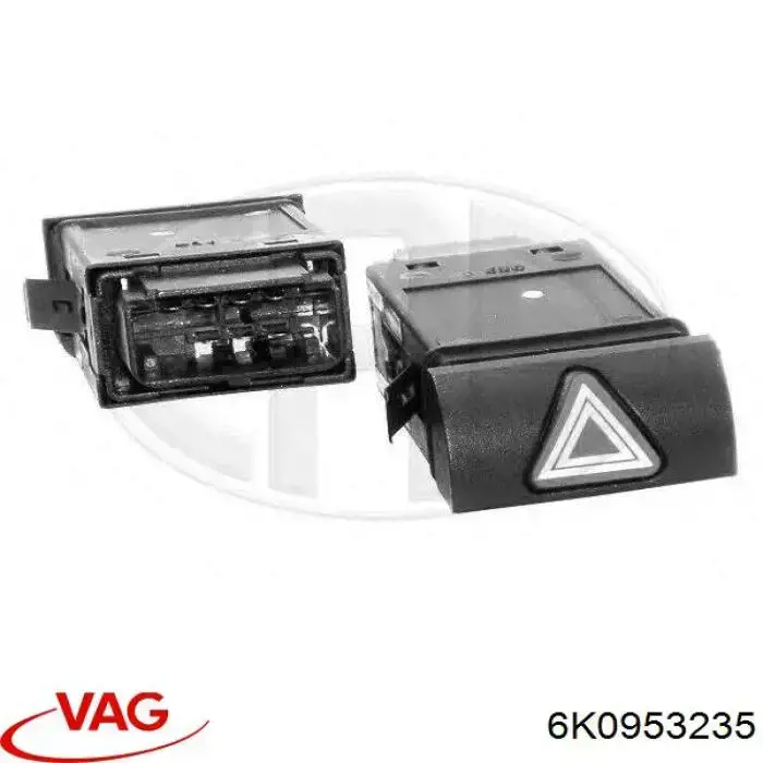 6K0953235 VAG Przycisk włączania światła awaryjnego