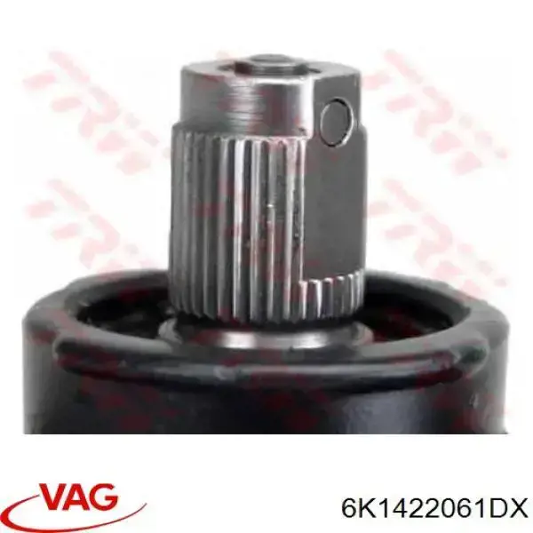 Do koszyka 6K1422061DX VAG Listwa kierownicza (maglownica)