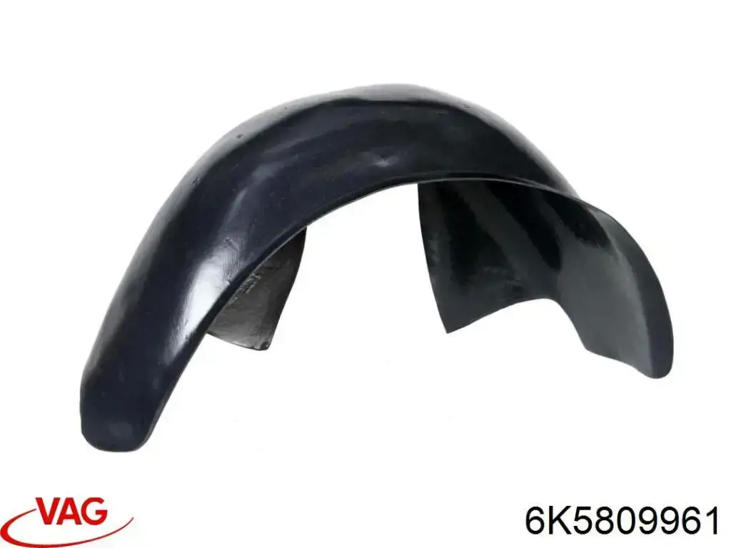 Do koszyka Nadkole błotnika przedniego lewe Volkswagen Polo III 6KV2