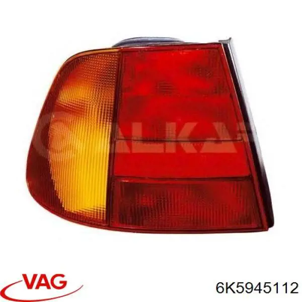 Lampa zespolona tylna prawa Seat Cordoba (6K2, C2)