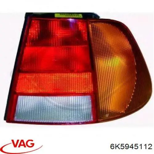 Lampa zespolona tylna prawa do Seat Cordoba  6K2, C2