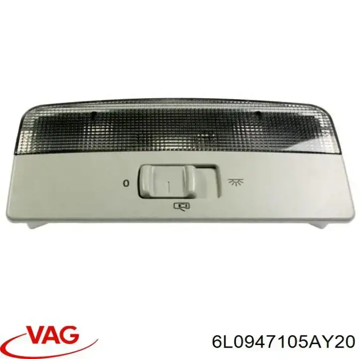 6L0947105AY20 VAG Lampka oświetlenia kabiny