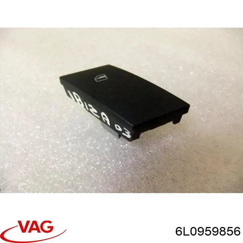 Panel przyciskowy sterowania podnośnikiem szyby przedni prawy VAG 6L0959856 cena, od 23,84 USD