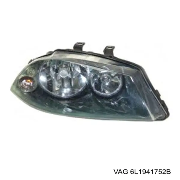 Do koszyka 6L1941752B VAG Reflektor prawy