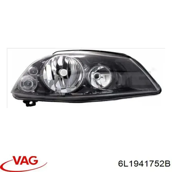 6L1941752B VAG Reflektor prawy