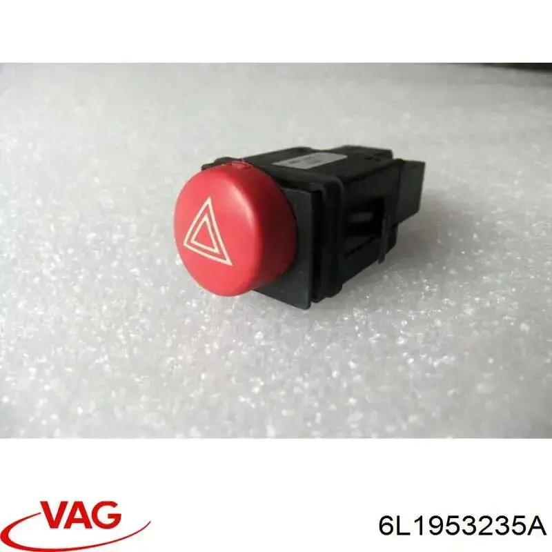 Do koszyka Przycisk włączania światła awaryjnego Seat Ibiza III 6L1