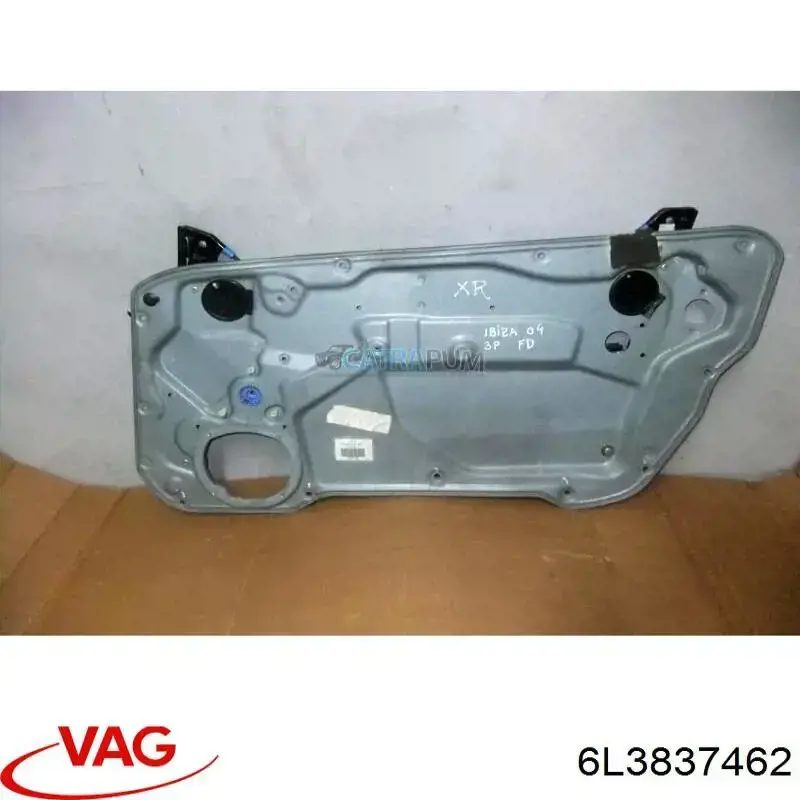 Mechanizm podnoszenia szyby drzwi przednich prawych VAG 6L3837462 cena, od 41,70 USD