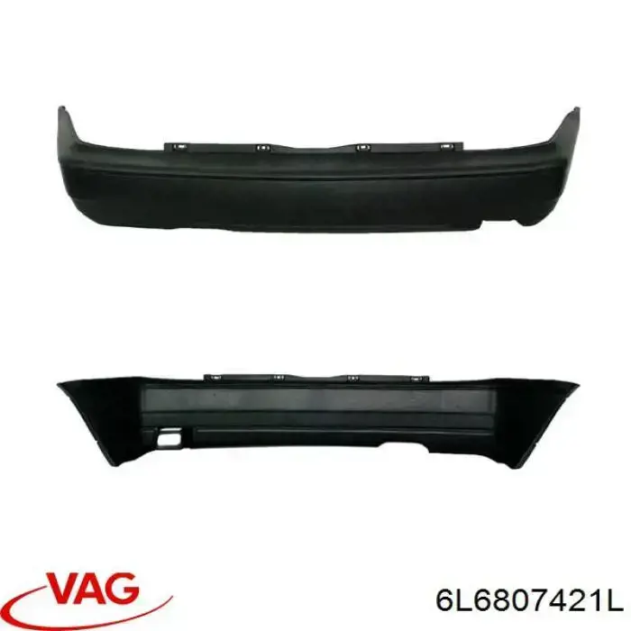 6L6807421L VAG Zderzak tylny