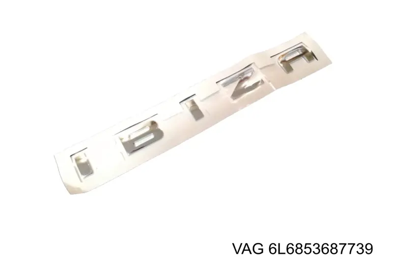 6L6853687739 VAG Emblemat na klapę bagaznika (znaczek firmowy)