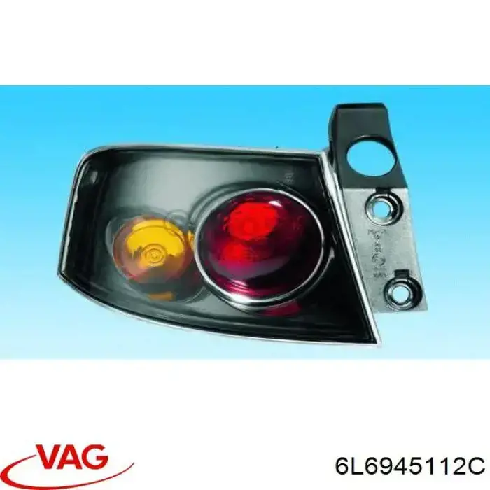 Lampa zespolona tylna prawa zewnętrzna VAG 45405 cena, od 62,99 USD