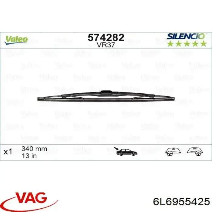 Pióro wycieraczki szyby tylnej VAG 6L6955425 cena, od 8,42 USD