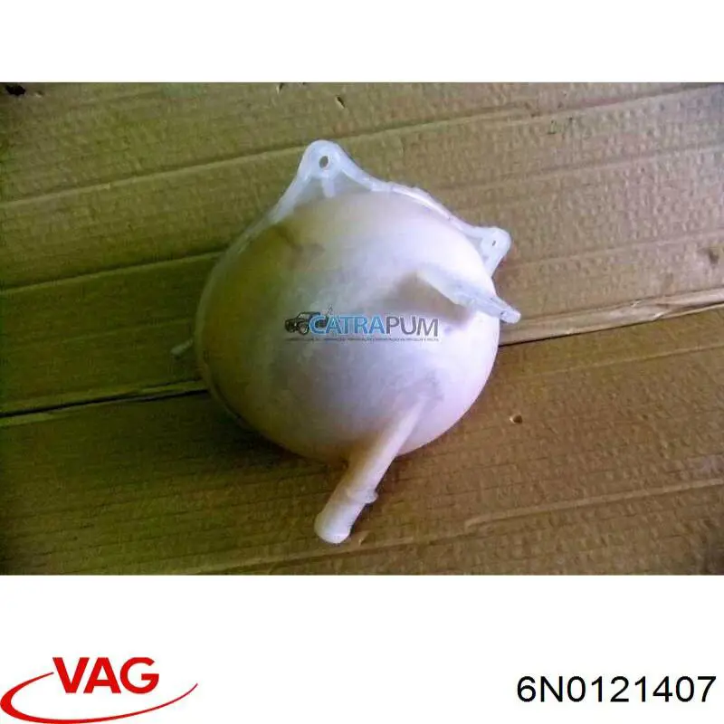 Do koszyka 6N0121407 VAG Zbiorniczek wyrównawczy układu chłodzenia