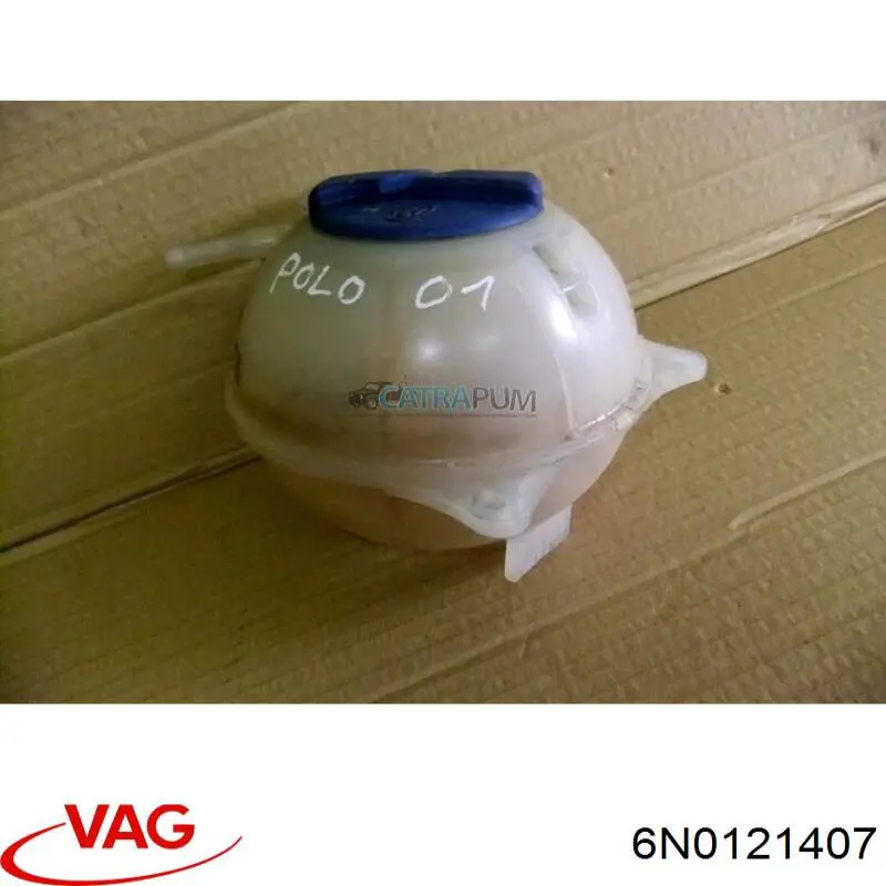 Zbiorniczek wyrównawczy układu chłodzenia VAG 6N0121407 cena, od 37,46 USD