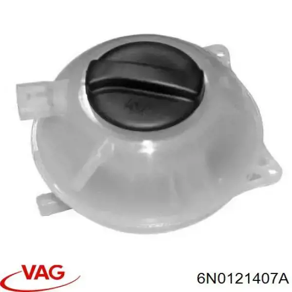 Do koszyka 6N0121407A VAG Zbiorniczek wyrównawczy układu chłodzenia