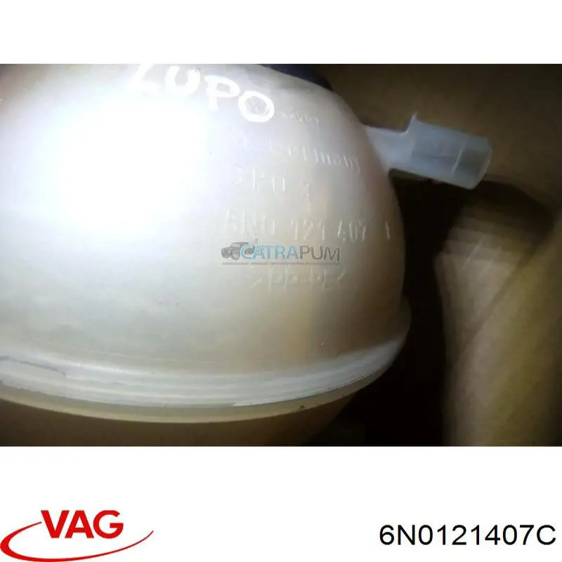 Zbiorniczek wyrównawczy układu chłodzenia do Volkswagen Lupo  6X, 6E