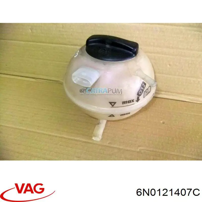 Do koszyka Zbiorniczek wyrównawczy układu chłodzenia Volkswagen Lupo  6X, 6E