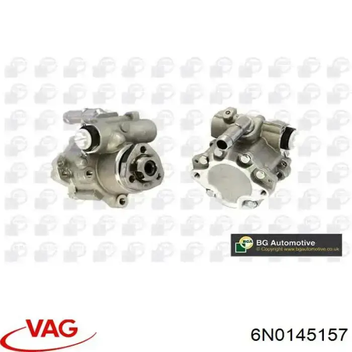 Pompa wspomagania hydraulicznego kierownicy 6N0145157 VAG