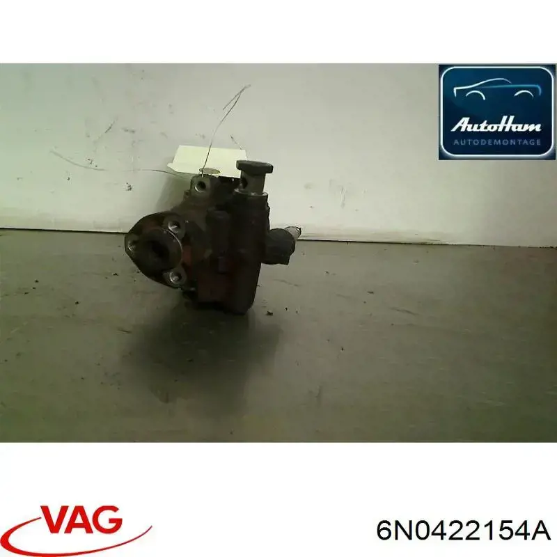Pompa wspomagania hydraulicznego kierownicy 6N0422154A VAG
