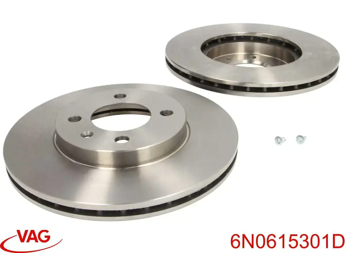 Tarcza hamulcowa przednia VAG 6N0615301D cena, od 39,14 USD