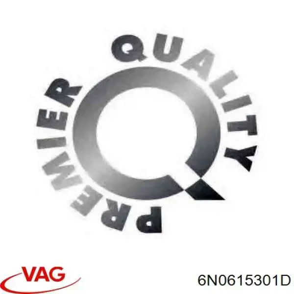 Tarcza hamulcowa przednia 6N0615301D VAG