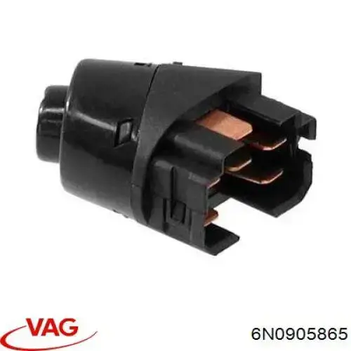 Do koszyka 6N0905865 VAG Kostka stacyjki zapłonowej