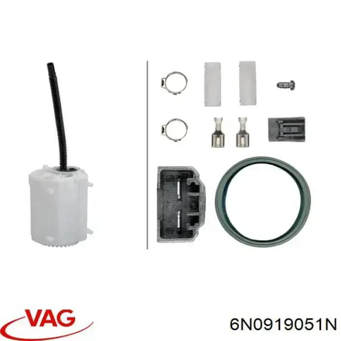 Do koszyka 6N0919051N VAG Moduł pompy paliwowej z czujnikiem poziomu paliwa