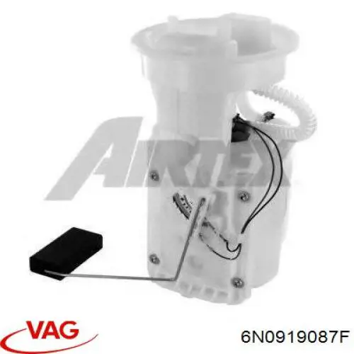Moduł pompy paliwowej z czujnikiem poziomu paliwa 6N0919087F VAG