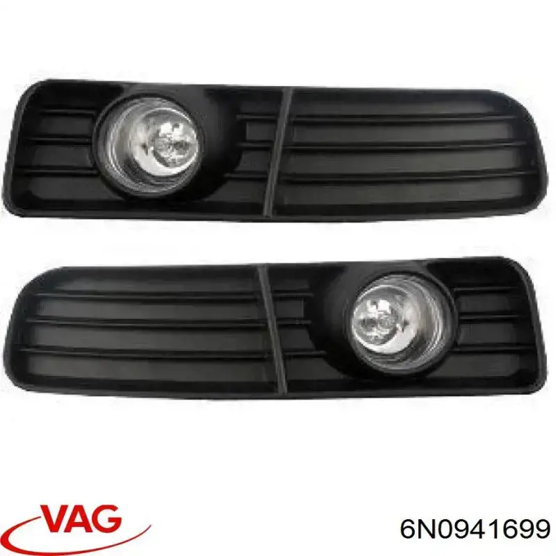Lampa przeciwmgielna lewa Volkswagen Polo III hatchback (6N1) (1994 - 1999) cena, od 46,62 USD