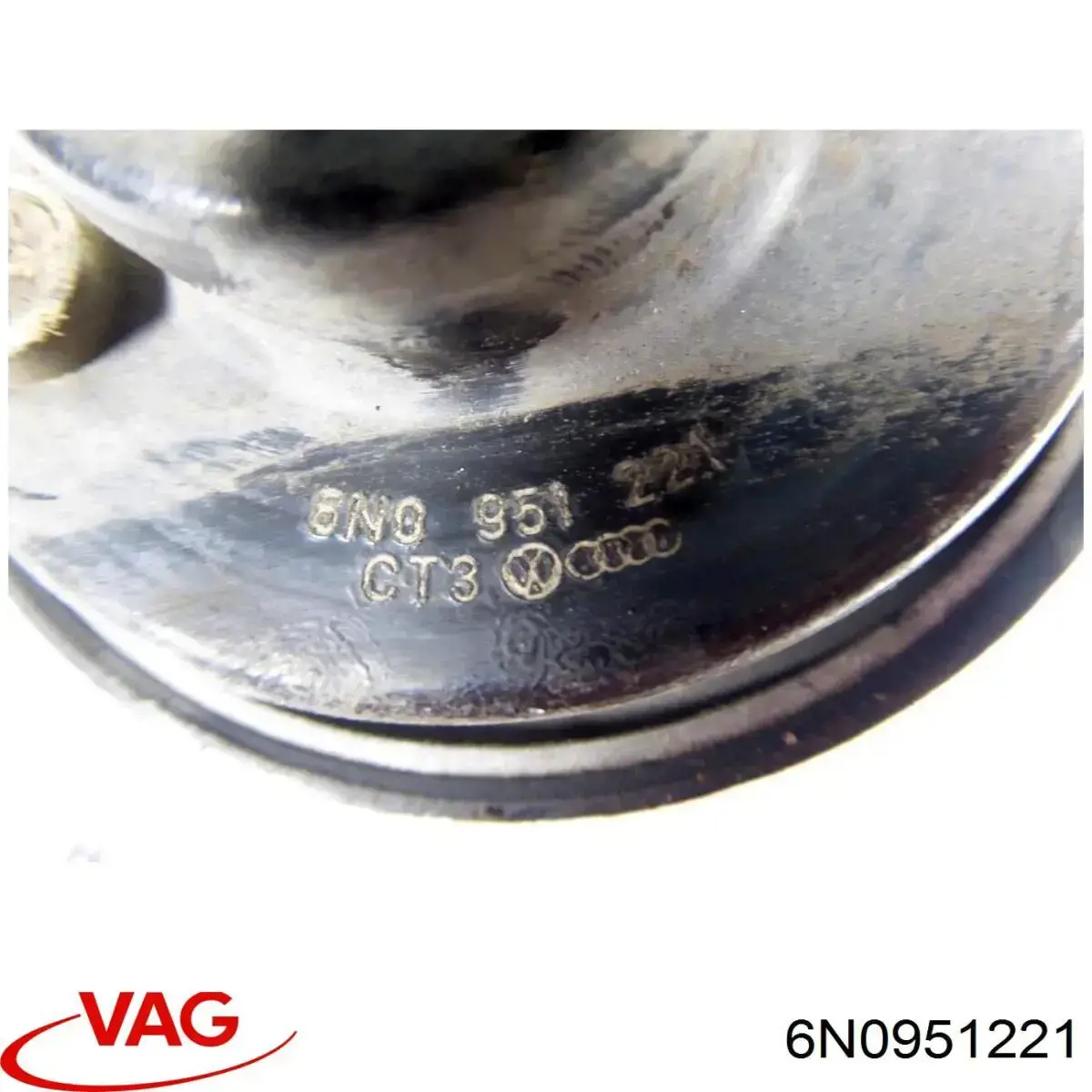 Do koszyka 3DD951221A VAG Sygnał dźwiękowy (klakson)