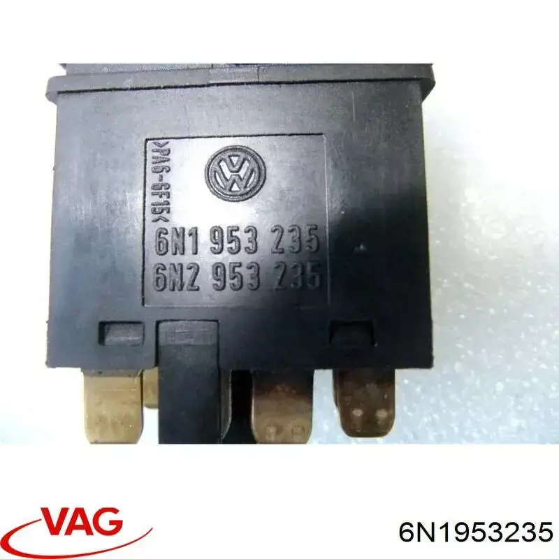 Przycisk włączania światła awaryjnego do Volkswagen Caddy II 9K9