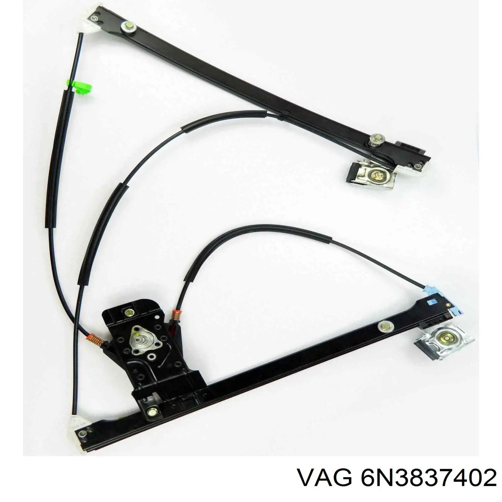 Mechanizm podnoszenia szyby drzwi przednich prawych VAG 6N3837402E cena, od 44,66 USD