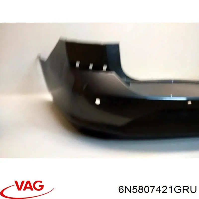 Zderzak tylny do Volkswagen Polo V RUS 602, 604, 612, 614