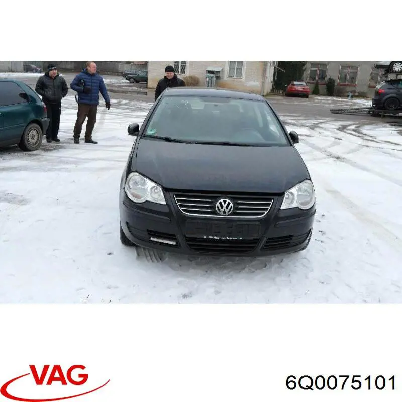 Chlapacze tylne, komplet do Volkswagen Polo IV 9N, 9A