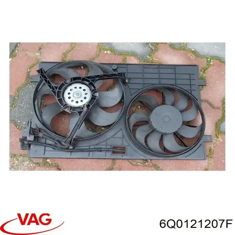 Dyfuzor chłodnicy VAG 6Q0121207F cena, od 69,81 USD