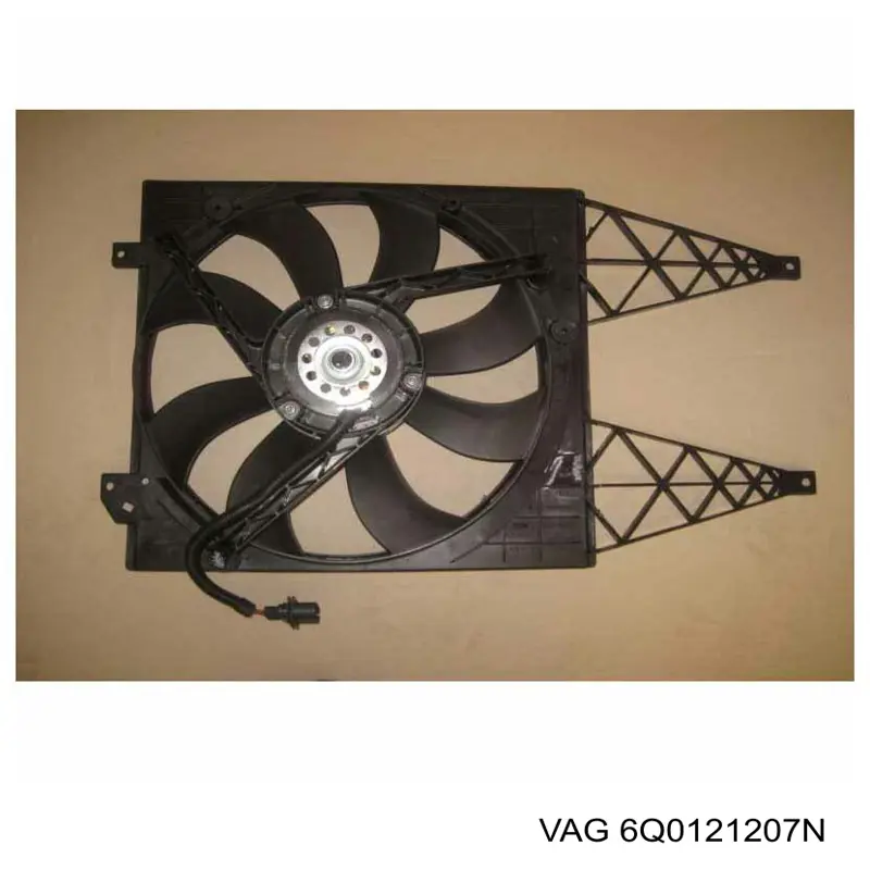 6Q0121207N VAG Dyfuzor chłodnicy klimatyzacji