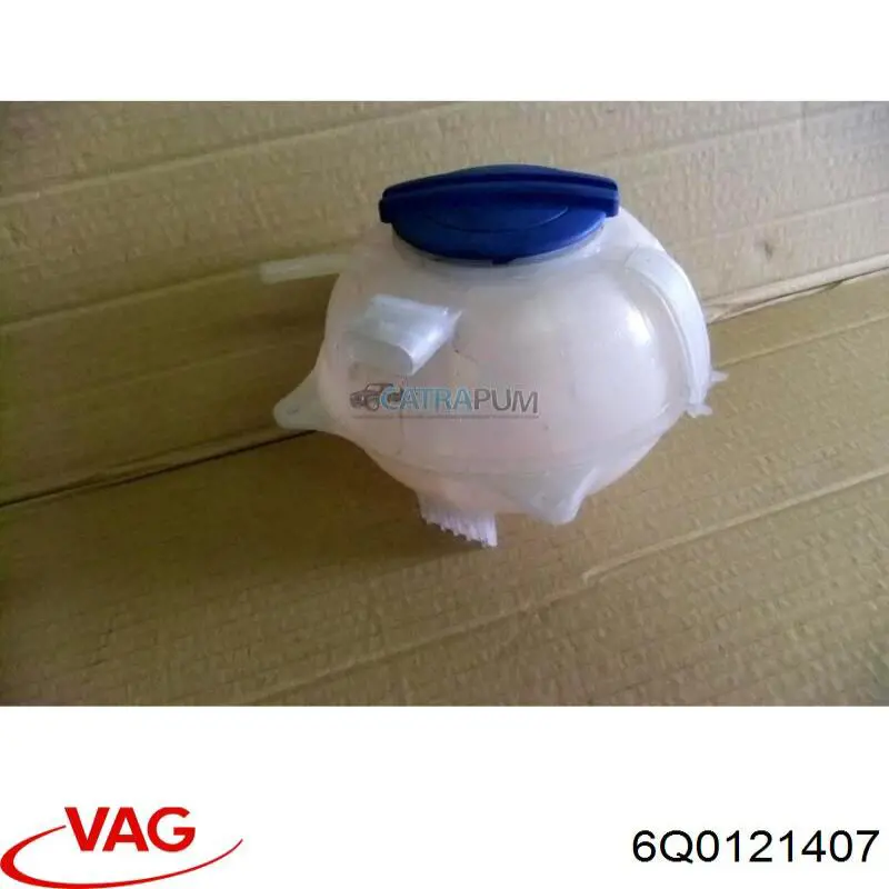 Do koszyka 6Q0121407 VAG Zbiorniczek wyrównawczy układu chłodzenia