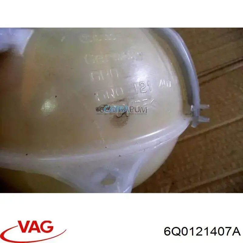 Do koszyka 6Q0121407A VAG Zbiorniczek wyrównawczy układu chłodzenia