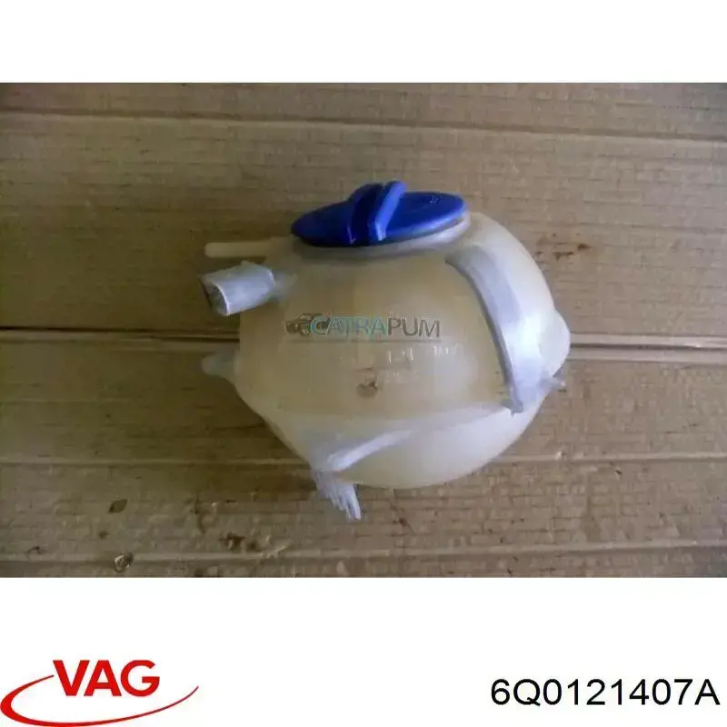 Do koszyka 6Q0121407A VAG Zbiorniczek wyrównawczy układu chłodzenia