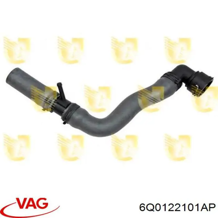 Przewód (króciec) chłodnicy górny VAG 6Q0122101BG cena, od 31,49 USD